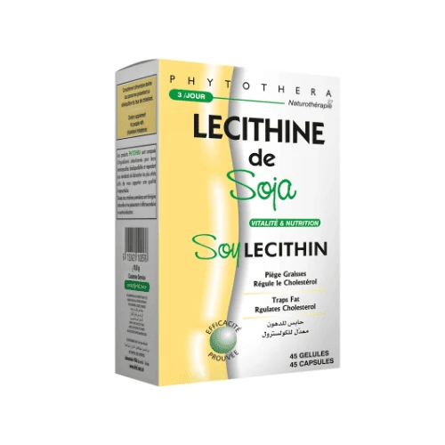 VITAL PHYTOTHERA LECITHINE DE SOJA 45 GELULES