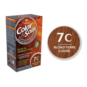 3 CHENES COLOR & SOIN COLORATION BLOND TERRE CUIVRE 7C