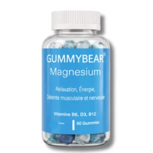 GUMMYBEAR MAGNESIUM BOITE DE 60 GUMMIES