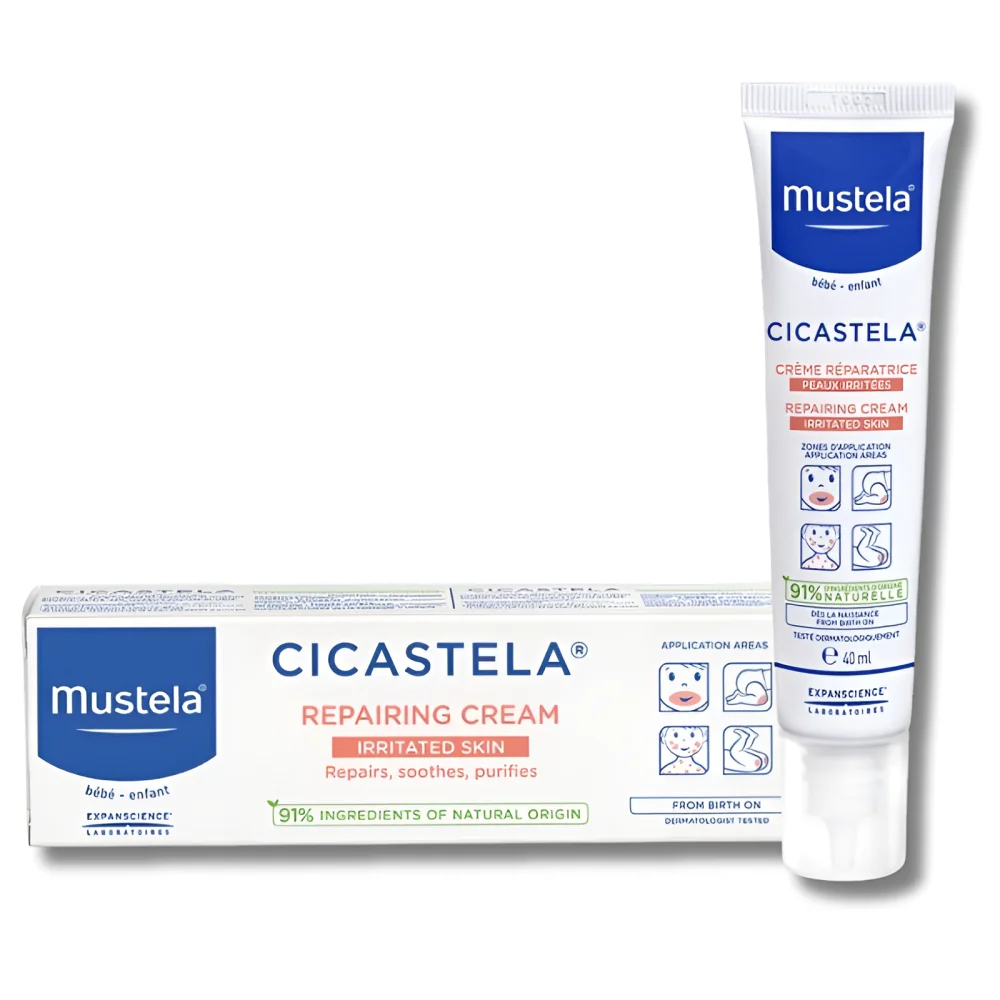 MUSTELA CICASTELA CREME REPARATRICE PEAUX IRRITEES 40ML