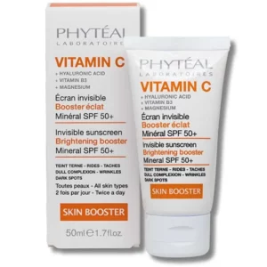 PHYTEAL VITAMINE C ECRAN INVISIBLE SPF 50+ 100% MINERAL 50 ML