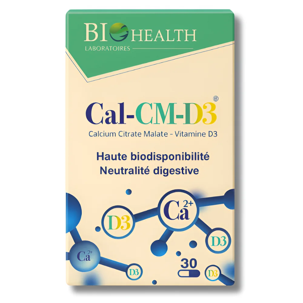 BIO HEALTH CAL-CM-D3 30 CAPSULES